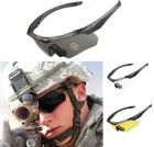 ANSI Z87.1 Combat Tactical Military Ballistic Shooting Sunglasses With 3 Lenses And Hard Case Black